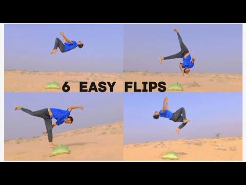 Best Top 6 Easiest Flips ????| How To Start Flips anyone can do It ????