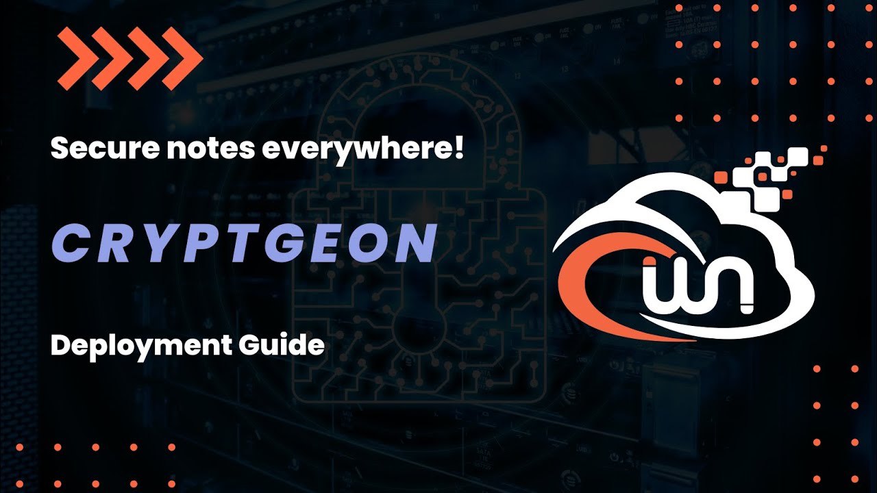 Video thumbnail: Cryptgeon | Send secure notes everywhere! | Deployment Guide