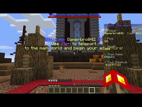 EPIC Tutorial: Join NOW! NEW Towny Semi-Anarchy Server