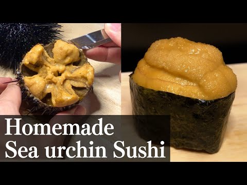 How to properly eat and enjoy sea urchin sushi!