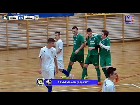 Skrót M-6 Futsal el.MMP U-16 GÓRAL Tryńcza 3:4(3:2) BSF Bochnia 2015-12-05