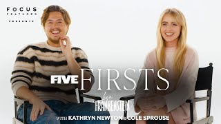 Lisa Frankenstein’s Kathryn Newton & Cole Sprouse Dish Over First Times | Five Firsts