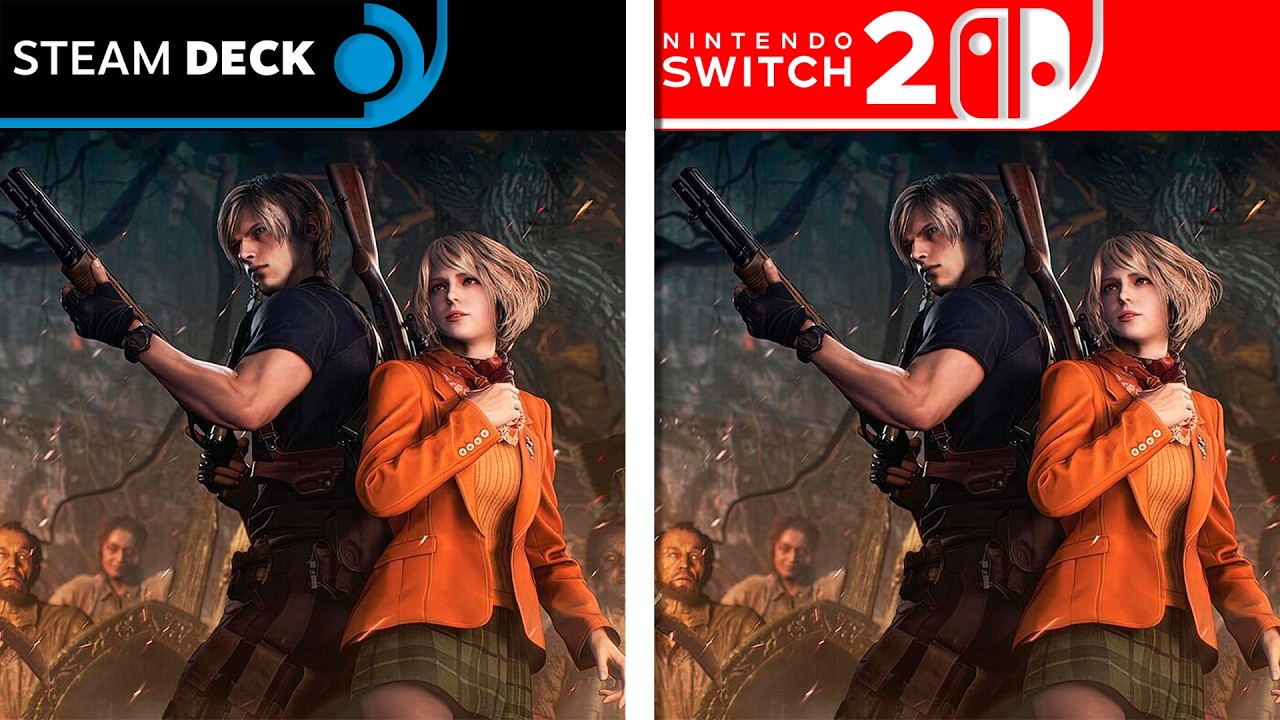 Resident Evil 4 | Switch 2 vs Steam Deck | Graphics Comparison