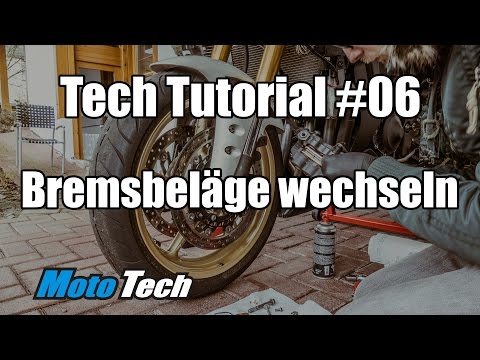 MotoTech Tutorial #06 - Bremse | Beläge wechseln | Vorderradbremse