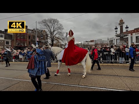 Sinterklaas Arrival in Amsterdam 2025 | The Dutch Santa Claus Parade | 4K Merry Christmas