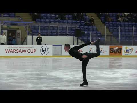 14 Jordan DODDS AUS   SP ISU CSPOL2019 Warsaw Cup
