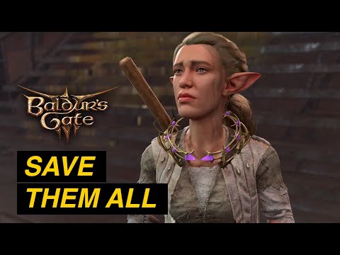 Saving all Gondians at the Steel Watch Foundry (Act 3, Tactician) | Baldur's Gate 3