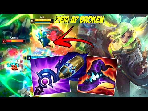 ZERI AP FULL BUILD - LEAGUE OF LEGENDS