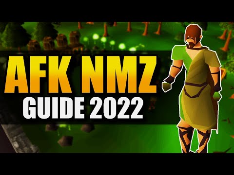 OSRS Insanely AFK Melee Nightmare Zone Guide 2022 | Old School RuneScape
