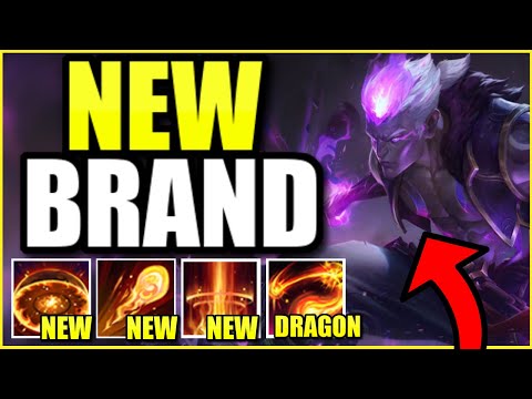 *NEW* ETERNAL DRAGON BRAND SKIN IS THE BEST SKIN EVER! YOUR SPELLS ARE DRAGONS - League of Legends