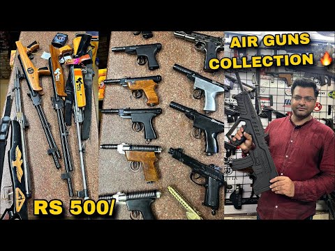 Cheapest AIR GUNS Pistols Collection In India 🔥| Sound Gun, Pubg Gun, Riffles In Cash On Delivery 😱