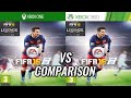 FIFA 16 Xbox One Vs Xbox 360