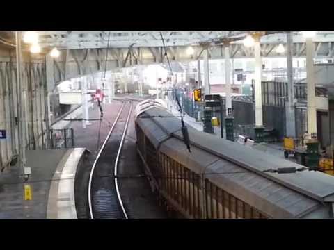 66602 On A Cement Train Passing Through Edinburgh Waverley