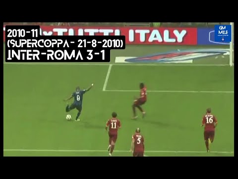 2010-11 (Supercoppa - 21-08-2010) INTER-Roma 3-1 [Riise,Pandev,Eto'o,Eto'o] HLTS InterChannel