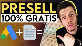 Criando Presell GRTIS em 5 Minutos. Como Criar Presell no Google Sites Tutorial COMPLETO.