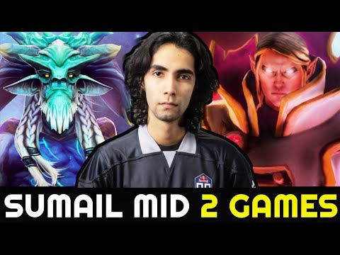 SUMAIL MID Leshrac & Invoker - Perfect Counterpick destroy Enemies 7.27 Dota 2