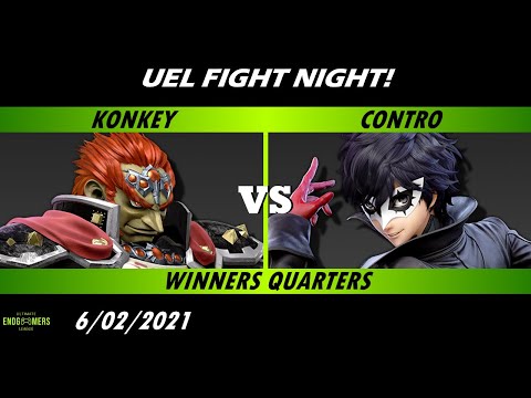 Fight Night! - Konkey (Ganon) vs Contro (Joker) Winners Quarters - Smash Ultimate