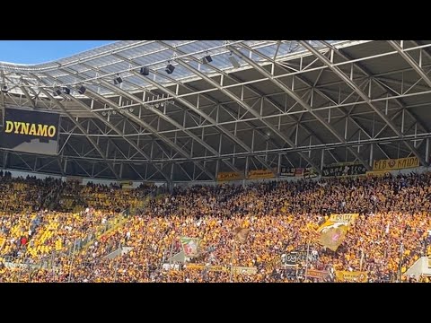 Dynamo Dresden | K-Block Fangesang - D..Y..N..A..M..O Warmup 🖤💛