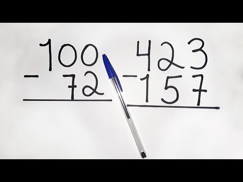 ✅✍️COMO FAZER SUBTRAÇÃO FÁCIL E RÁPIDO! ✅📚COMO FAZER CONTA DE MENOS ✅CONTA DE  SUBTRAÇÃO #MATEMÁTICA