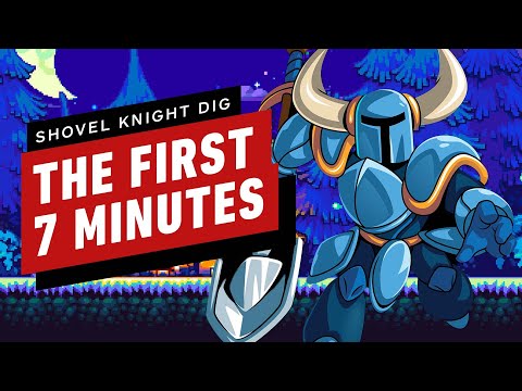 Gameplay de Shovel Knight Dig