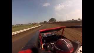 preview picture of video 'USAC Silver Crown 8/17/13 Chris Urish 77U Springfield IL'