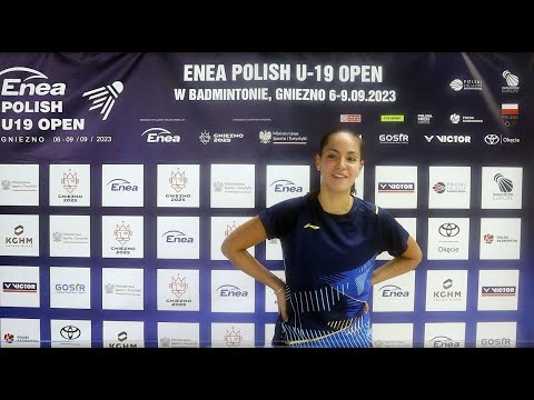 ENEA POLISH OPEN U-19 - Gniezno 2023 - GIANNA STIGLICH