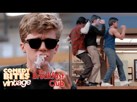 Getting High in Detention | The Breakfast Club | Comedy Bites Vintage