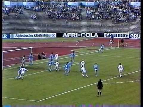 VfB Stuttgart - SV Waldhof Mannheim Bundesliga 1985/86