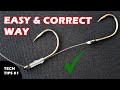TWIN HOOK SNELL RIG | easy and right way | live and dead baits
