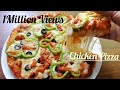 Pizza recipe / Chicken pizza ഓവൻ ഇല്ലാതെ ഈസി ആയി പിസ്സ ഉണ്ടാകാ