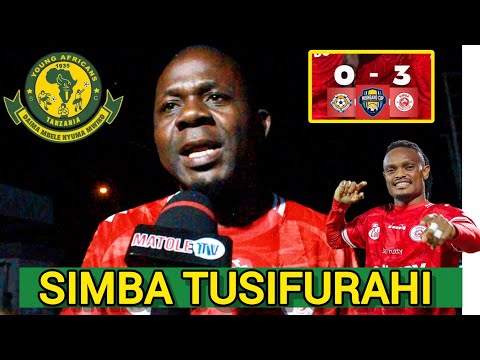 MZEE WA SIMBA ACHANGANIKIWA SIMBA KUSHIDA | SIMBA TUSIFURAHI MLANDEGE SIO KIPIMO