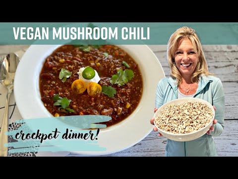 Vegan Mushroom Chili| Kathy's Vegan Kitchen