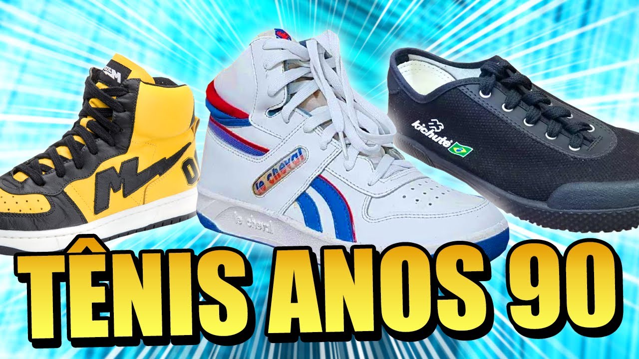 OS TÊNIS MAIS ABSURDOS DOS ANOS 80 e 90!