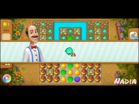 Gardenscapes Level 4164. No Boosters used