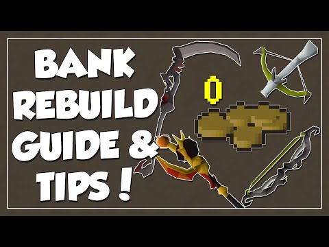 OSRS Bank Rebuild After Dump Or Hack - Money Making From Scratch!
