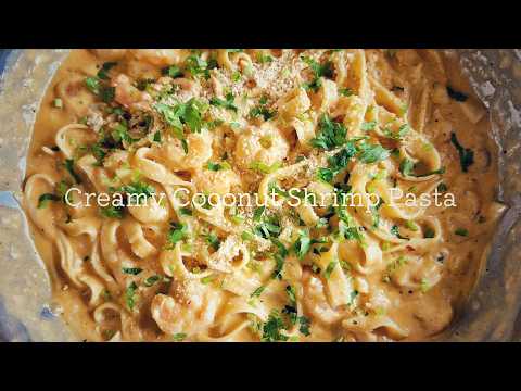 Creamy Shrimp Pasta|Made Without Cream|One Pot Recipe|Coconut Milk Pasta