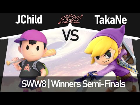 SWW8 | JChild (Ness) vs TakaNe (Toon Link) | Winners Semi-Finals