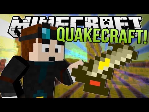 SLIGHTLY SHINY GUN | Minecraft: QuakeCraft Minigame! Video