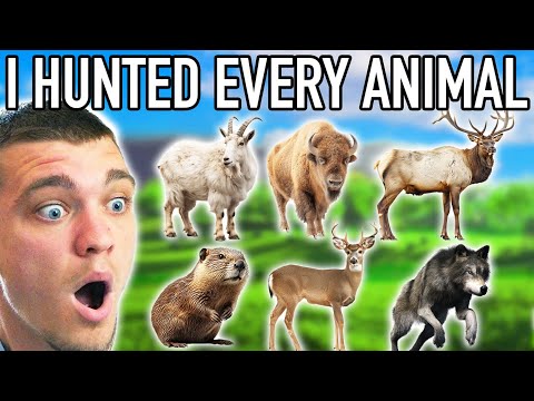 I Hunted Every Animal on the Alberta Map!
