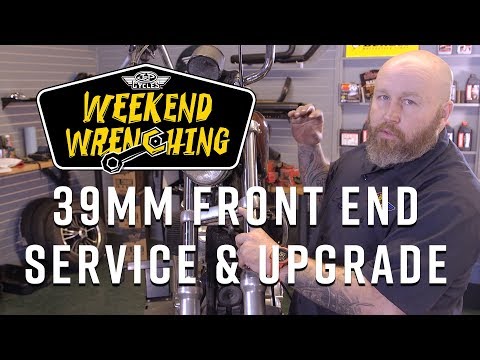 How to Service 39mm Front Forks : Spring Upgrade