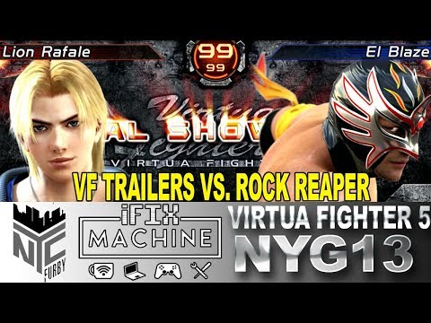 [Virtua Fighter 5] NYG 13 @ IFixMachine Arcade - VF Trailers vs Rock Reaper[1080p/60fps]