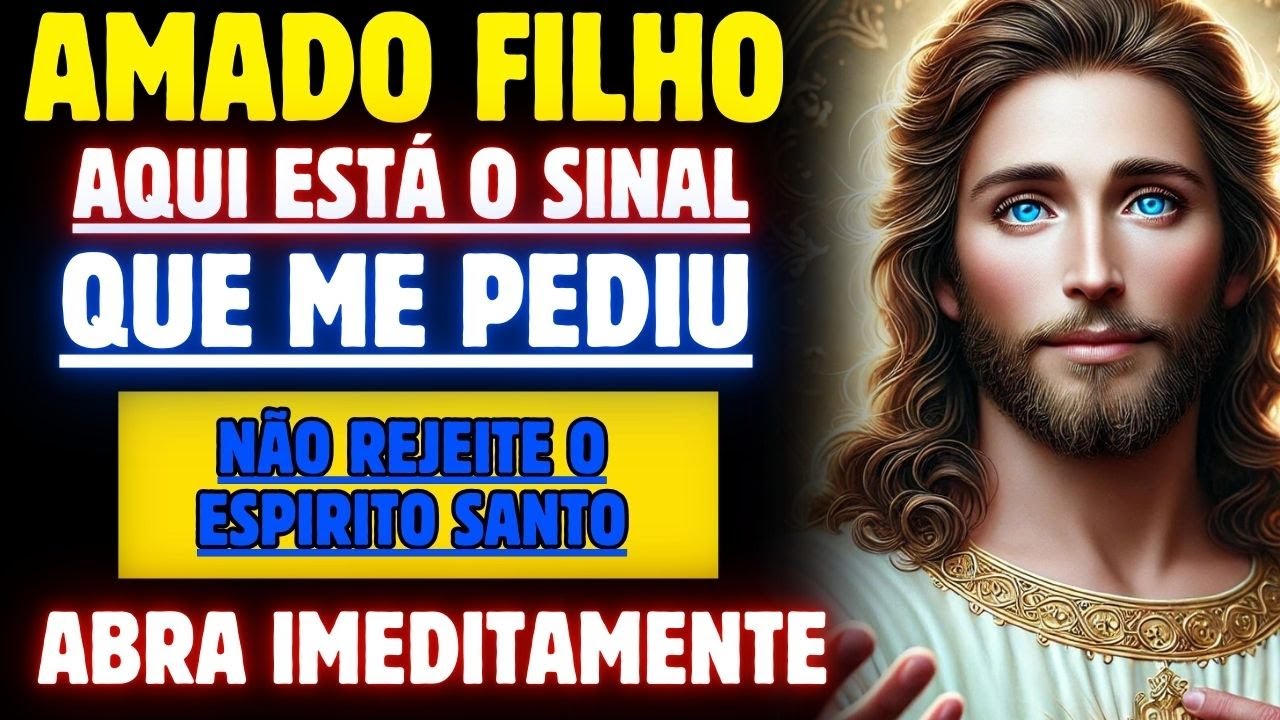 ✨ A ESPERA ACABOU! RECEBA AGORA O MILAGRE QUE DEUS PREPAROU PARA VOCÊ 🙏