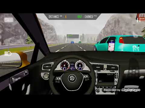 Pov car driving android wv golf 7 1.6 110hp