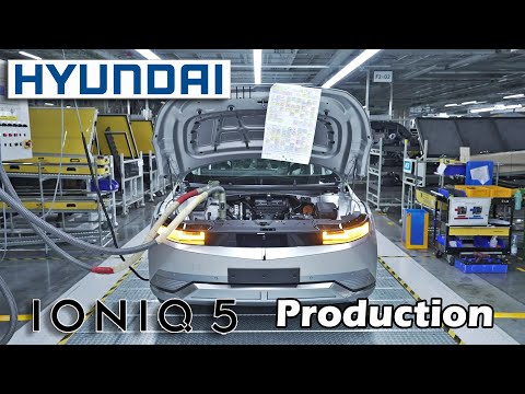 ヒュンデ IONIC5の生産工場と生産工程