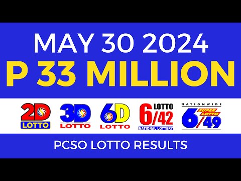 9pm Lotto Result Today May 30 2024 PCSO Complete