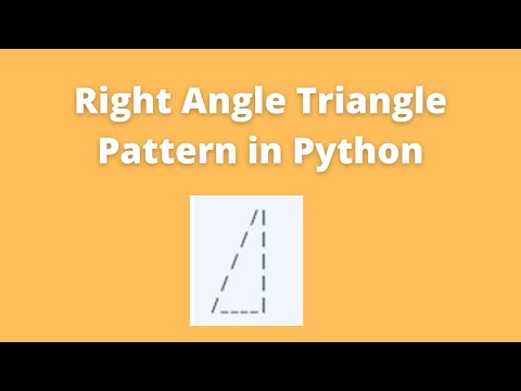 Right Angle Triangle Pattern In Python Pattern Program Ccbp Foundations Test 1 Question Solution