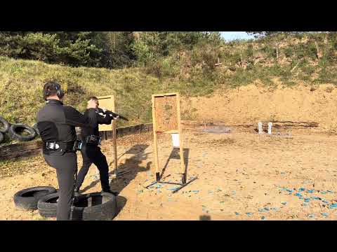 Trening ipsc shotgun Beretta 1301  strzelba dynamiczna #motivation 4 shells