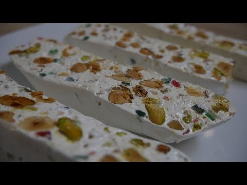 French Nougat de Montélimar Recipe