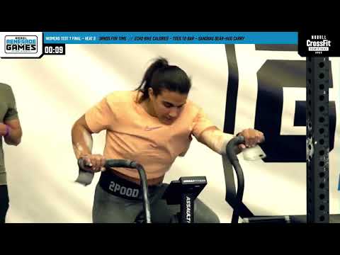 Individual Women's Test 7 HEAT 1 & 2 - REBEL Renegade Games 2023 African CrossFit Semifinal.