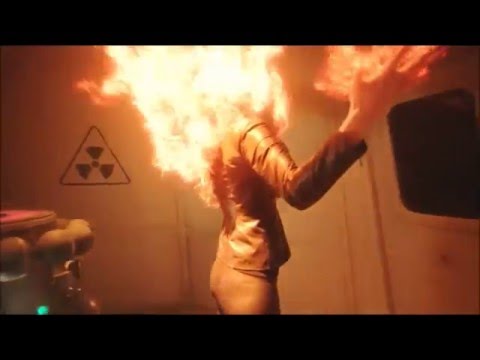 DC's Legends Of Tomorrow 1x05 Stein merges with Valentina into Soviet Firestorm scene